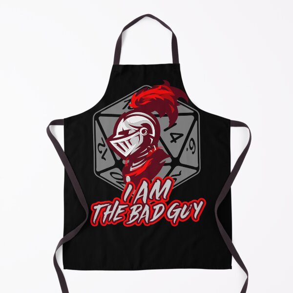 Item preview, I AM The Bad Guy Critical Hit d20 Polyhedral Dice Design designed and sold by Candlewood Museum & Gift Shoppe.