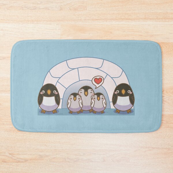 Item preview, Penguin family with igloo designed and sold by Filala.