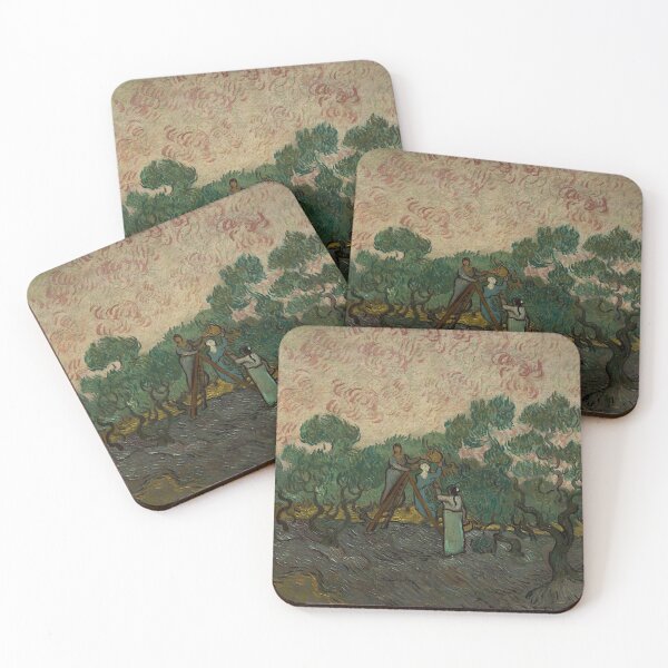 Item preview, Vintage Women Picking Olives Vincent van Gogh - Retouched designed and sold by autumnsspov.