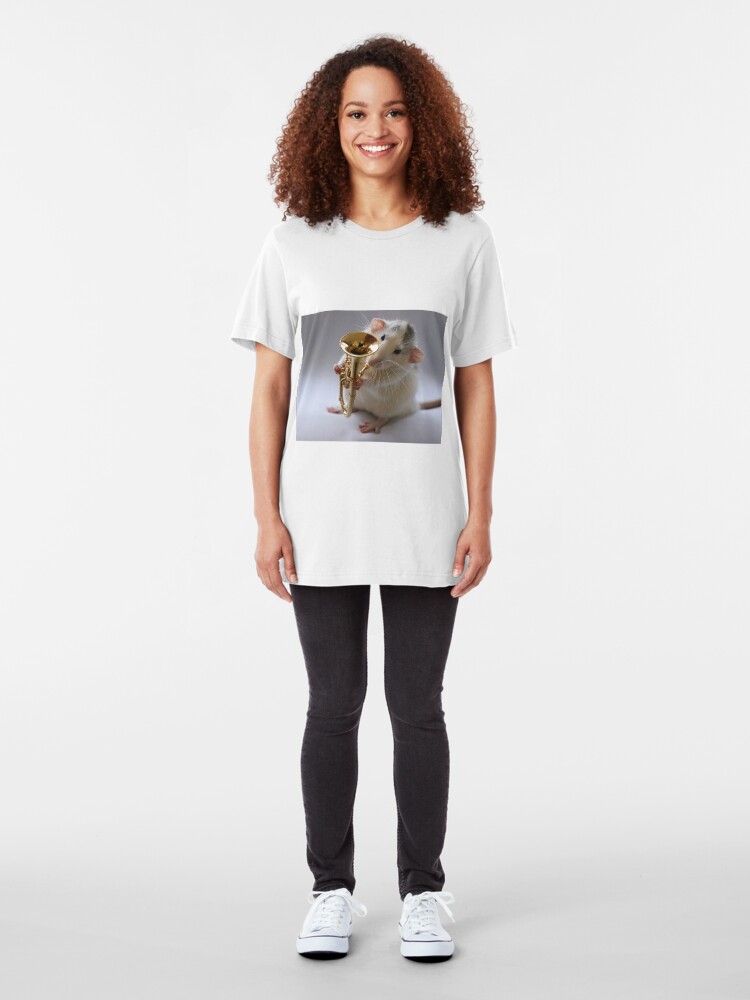 Alternate view of The Euphonium. Slim Fit T-Shirt