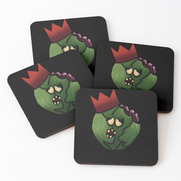 Item preview, Zombie Brussel Sprout Gothic Christmas designed and sold by Gemma Compton.
