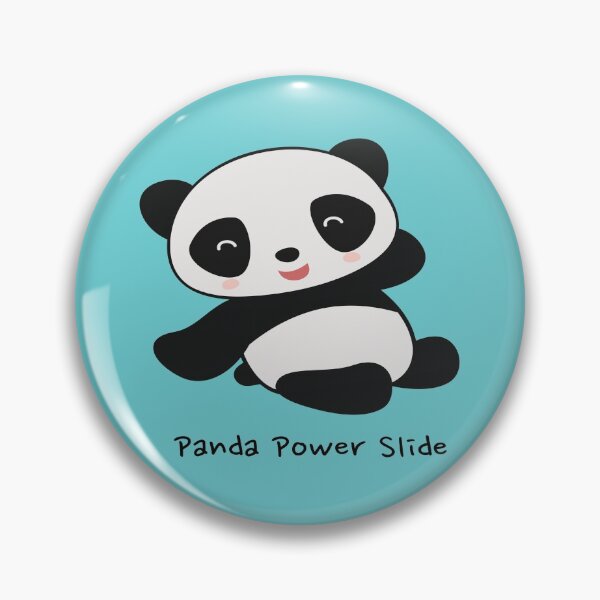 Item preview, Cute Panda Power Slide designed and sold by LMcDs.