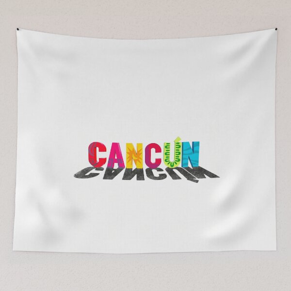 Item preview, CANCUN Mexico sign with Shadow designed and sold by VacationCity.