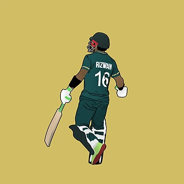 Artwork thumbnail, Mohammad Rizwan by HitFor6