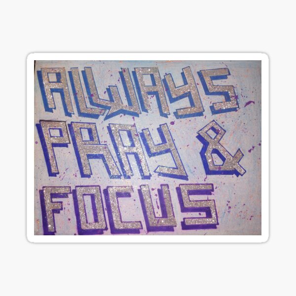 Pray Sticker