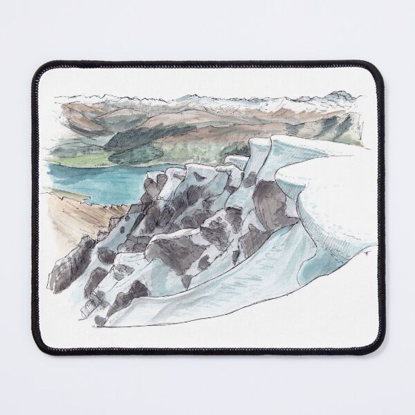 Item preview, Mt Alaska Summit Watercolour designed and sold by Tom Napper Design.