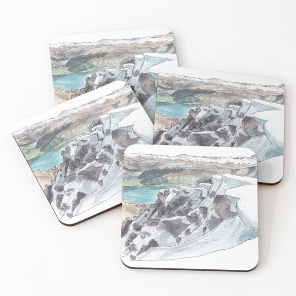 Item preview, Mt Alaska Summit Watercolour designed and sold by Tom Napper Design.