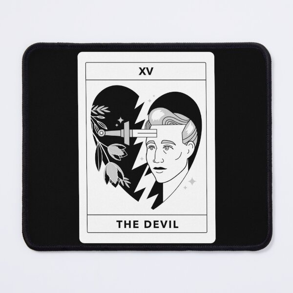 Item preview, The Devil Tarot Card designed and sold by LadyZodiac.