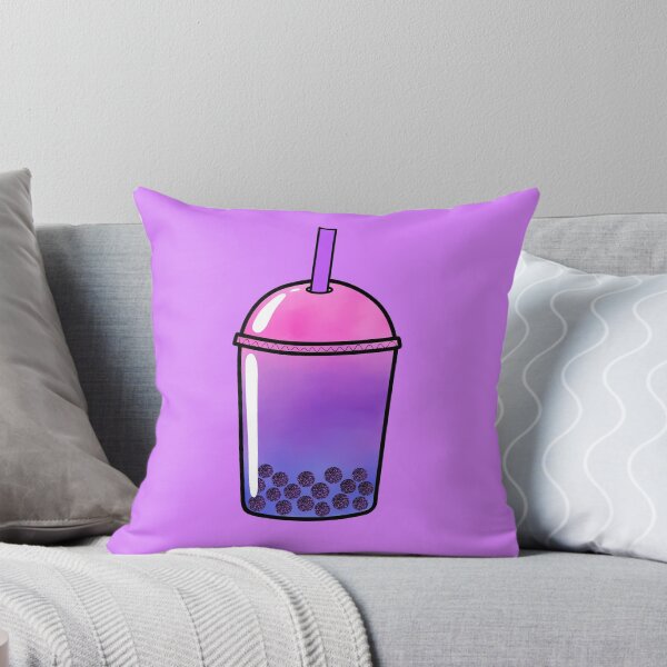 Item preview, Pink and Purple Boba Bubble Tea Drink designed and sold by KTCreativeSide.