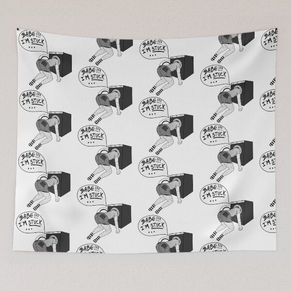 Item preview, Stuck in the washing machine designed and sold by Naturaffection.