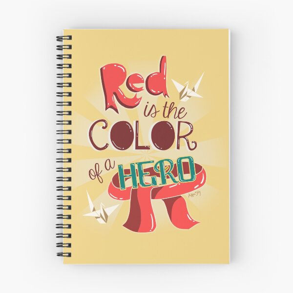 Item preview, Red is the Color of a Hero v2 designed and sold by AkaiSky.