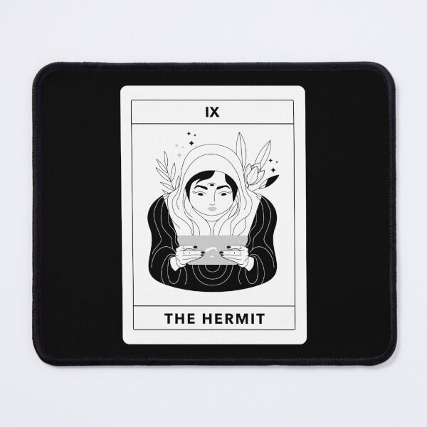 Item preview, The Hermit Tarot Card designed and sold by LadyZodiac.