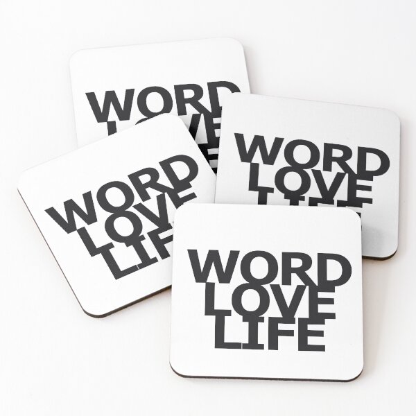 Item preview, Word Love Life designed and sold by makiandart.
