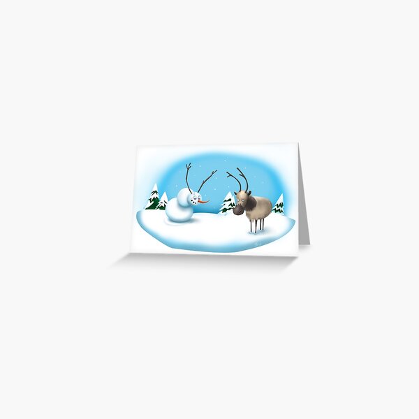 Blend In Greeting Card