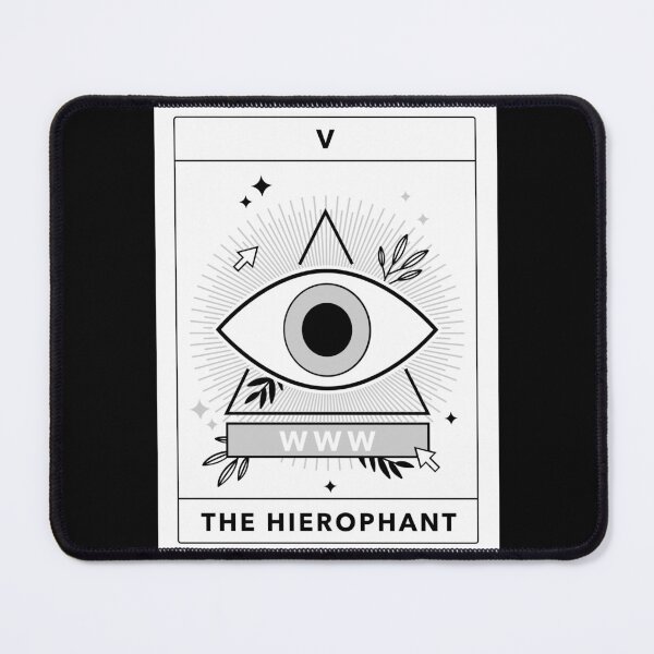 Item preview, The Hierophant Tarot Card designed and sold by LadyZodiac.