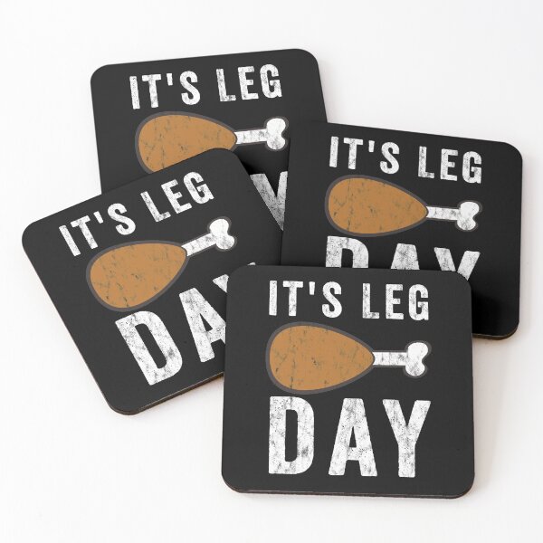 Artikelvorschau, Es ist Leg Day Turkey Thanksgiving Funny Gym Fitness entworfen und verkauft von cimibaka25.