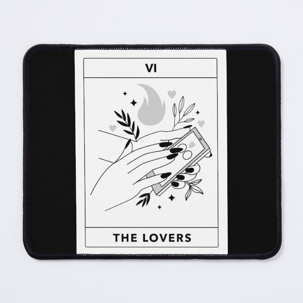 Item preview, The Lovers Tarot Card designed and sold by LadyZodiac.