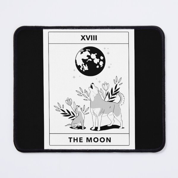 Item preview, The Moon Tarot Card designed and sold by LadyZodiac.