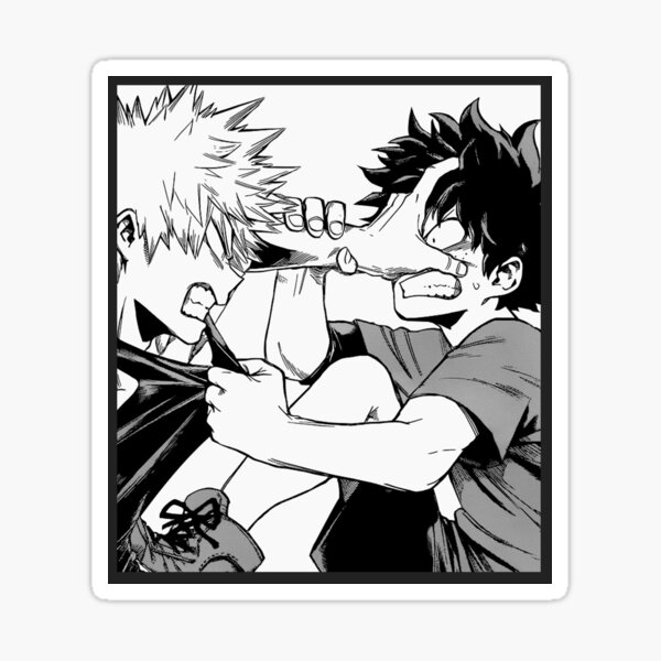 Bakugou et Deku Sticker