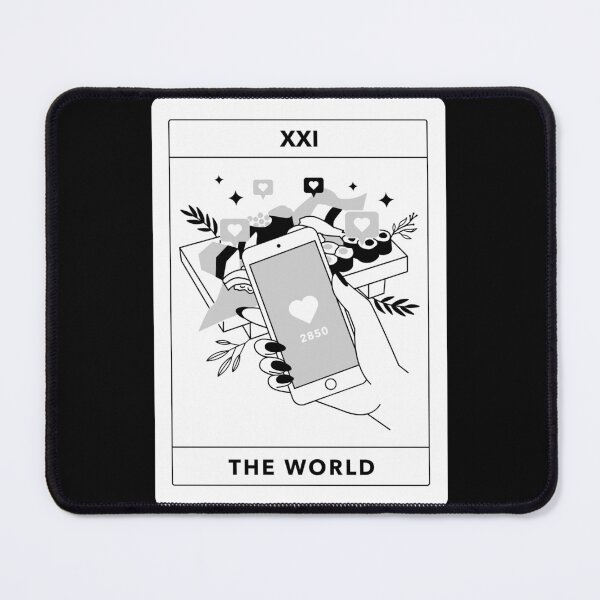 Item preview, The World Tarot Card designed and sold by LadyZodiac.