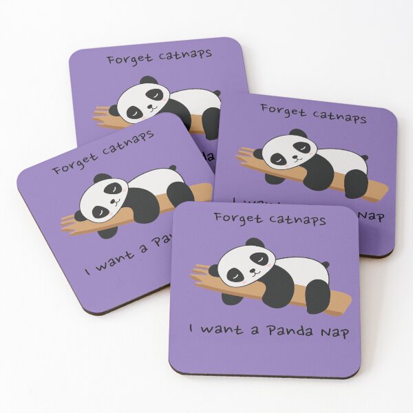 Item preview, Forget Catnaps I Want A Panda Nap designed and sold by LMcDs.