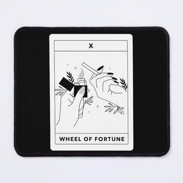 Item preview, Wheel Of Fortune Tarot Card designed and sold by LadyZodiac.