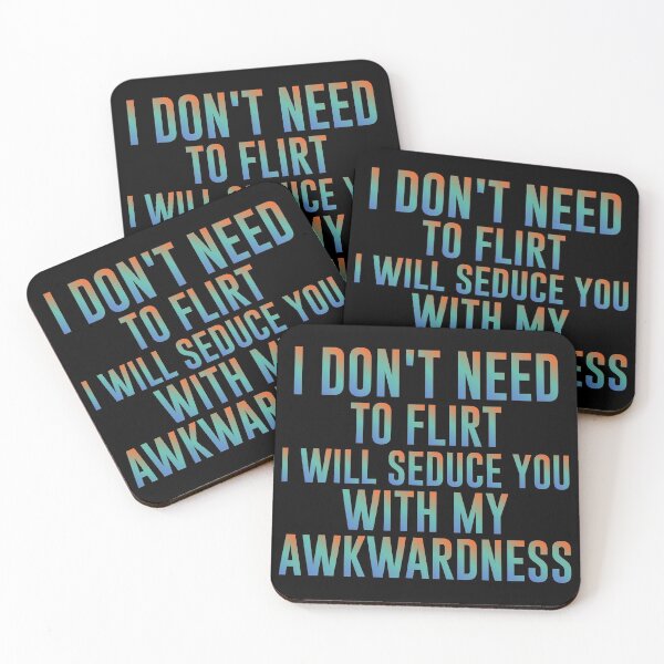 Item preview, I Don't Need to Flirt I Will Seduce You With My Awkwardness - Sarcastic Funny Hilarious Present For Mom, Dad , Girlfriend Or Boyfriend designed and sold by Aymanclothings.