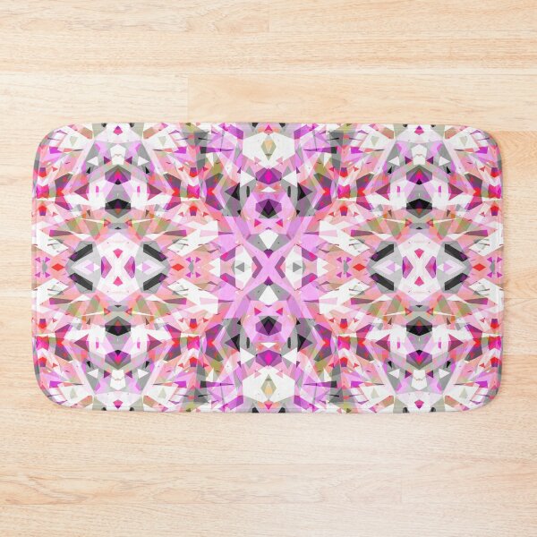 Item preview, Modern Autumn Fall Muted Pink Purple Green Geometric Design Pattern designed and sold by PatternPerfect.