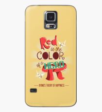 Funda/vinilo para Samsung Galaxy El rojo es el color de un héroe