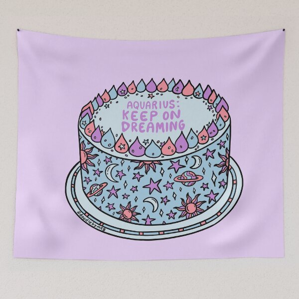 Item preview, Aquarius Cake designed and sold by doodlebymeg.