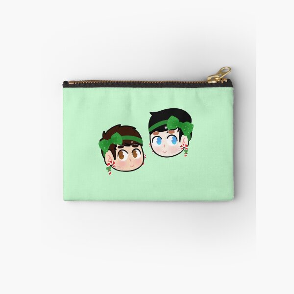 Aperçu de l'œuvre Dan et Phil Candy Cane Bows créée et vendue par mzch3y.