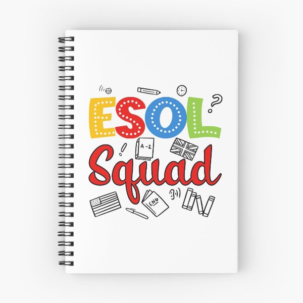 Item preview, ESOL Squad Back to School Teacher Student designed and sold by Betsytiptoe.