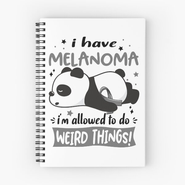 Item preview, Melanoma Warrior I Have Melanoma I Am Allowed To Do Weird Things! designed and sold by GennieShop.