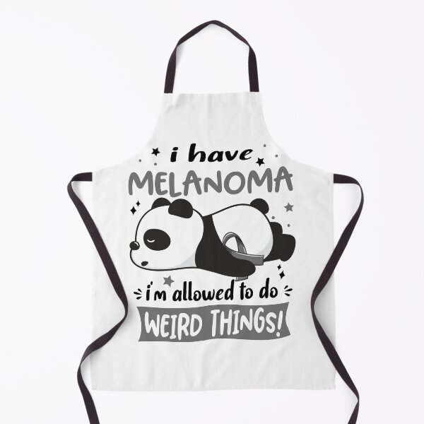 Item preview, Melanoma Warrior I Have Melanoma I Am Allowed To Do Weird Things! designed and sold by GennieShop.