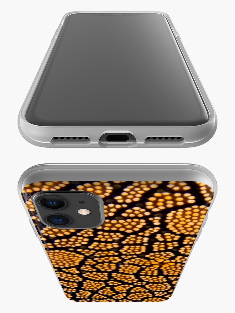 Alternate view of Dot painting iPhone Case & Cover
