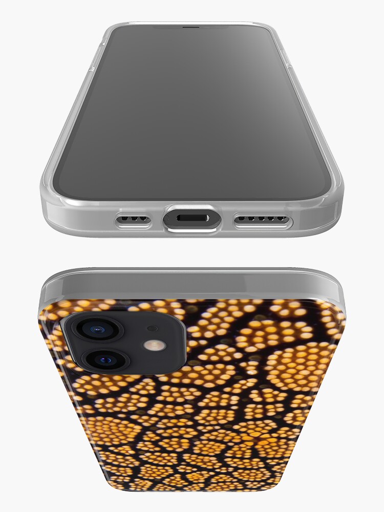 Alternate view of Dot painting iPhone Case & Cover