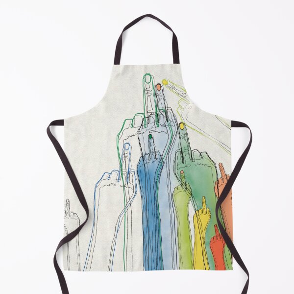 Item preview, Middle finger gesture flipping the bird designed and sold by HenestDeer.