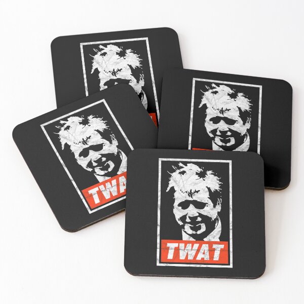 Item preview, Boris Twat (Black Worn Look) designed and sold by politicalamity.