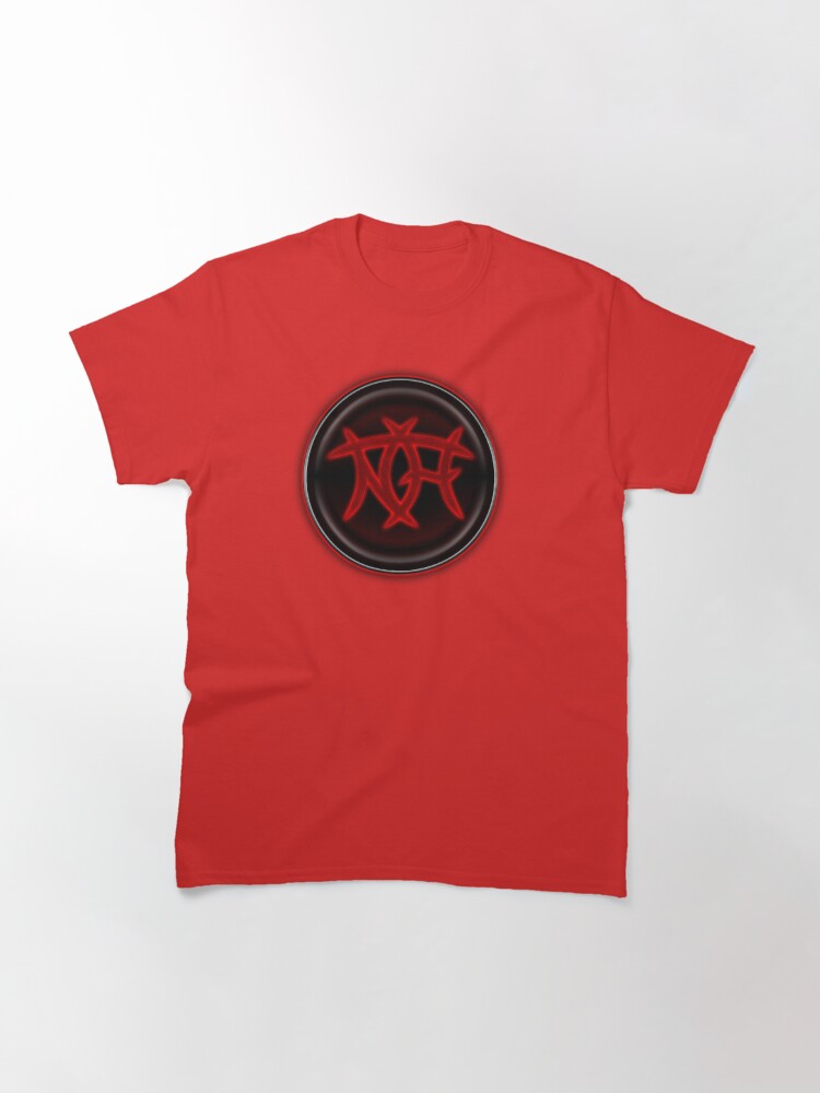 Thumbnail 3 of 7, Classic T-Shirt, Glyph Logo designed and sold by The-Nasty-Hooks.