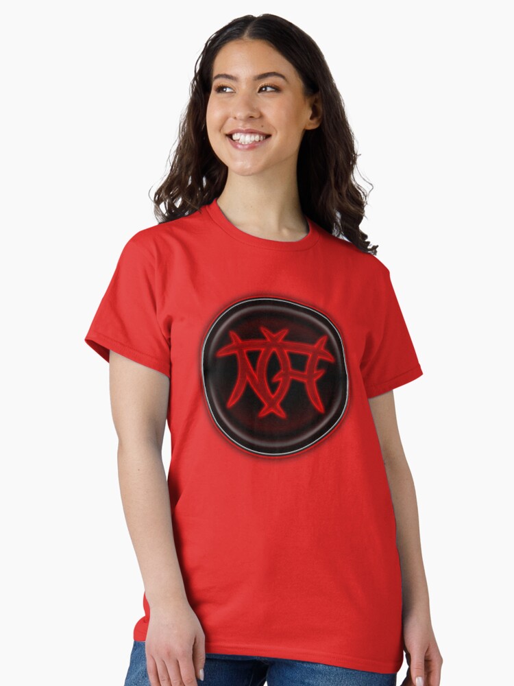 Thumbnail 1 of 7, Classic T-Shirt, Glyph Logo designed and sold by The-Nasty-Hooks.
