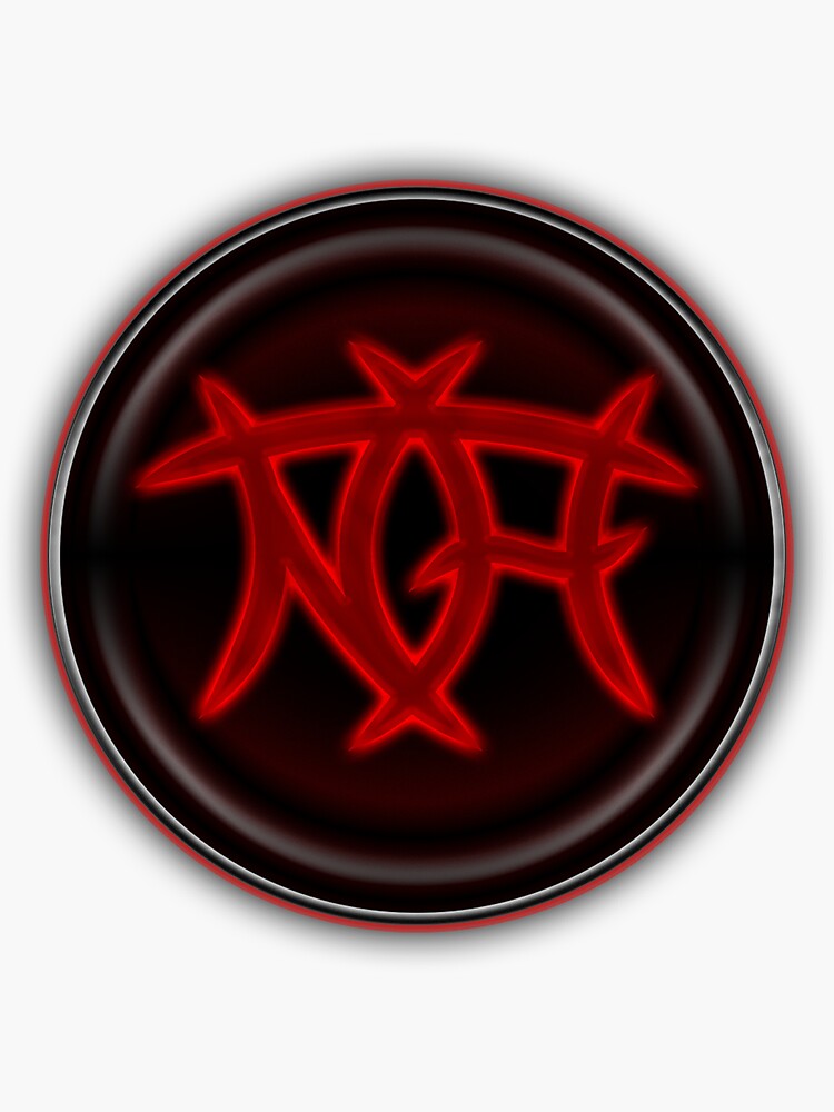 Thumbnail 3 of 3, Sticker, Glyph Logo designed and sold by The-Nasty-Hooks.