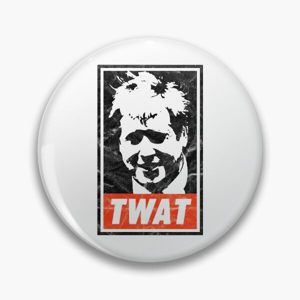 Item preview, Boris Twat (White Worn Look) designed and sold by politicalamity.
