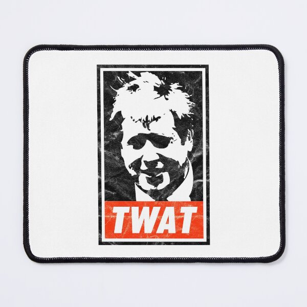 Item preview, Boris Twat (White Worn Look) designed and sold by politicalamity.