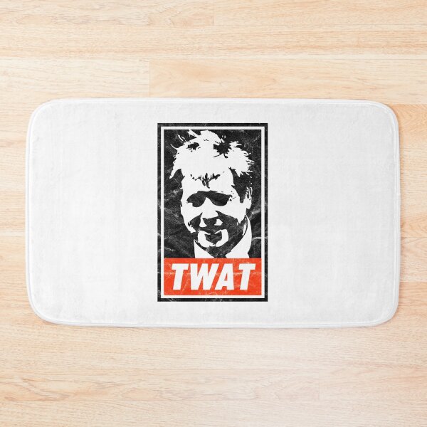 Item preview, Boris Twat (White Worn Look) designed and sold by politicalamity.