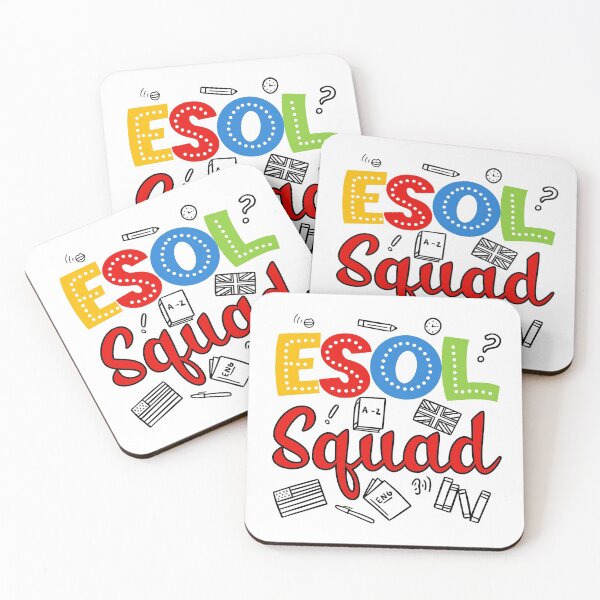 Item preview, ESOL Squad Back to School Teacher Student designed and sold by Betsytiptoe.