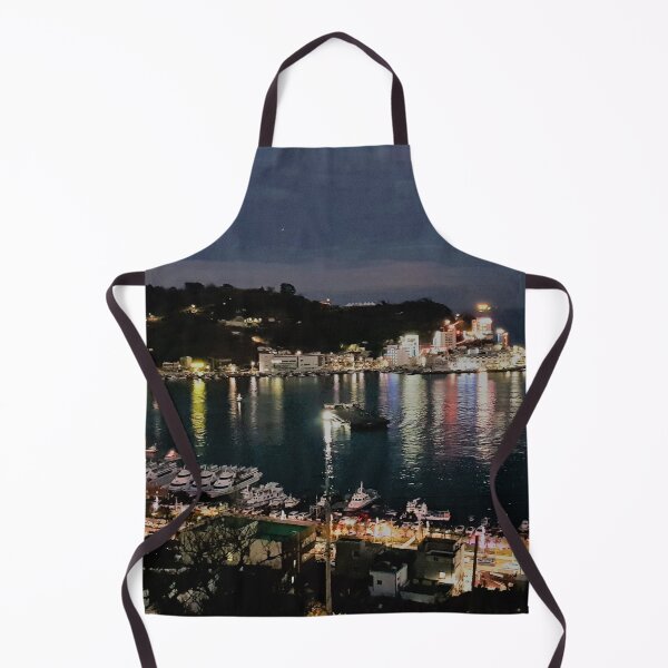 Item preview, Night Oceanview | Sea | Ocean | Light | Colourful | Korea | Geoje designed and sold by sjkimphoto.