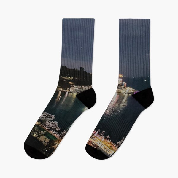 Item preview, Night Oceanview | Sea | Ocean | Light | Colourful | Korea | Geoje designed and sold by sjkimphoto.