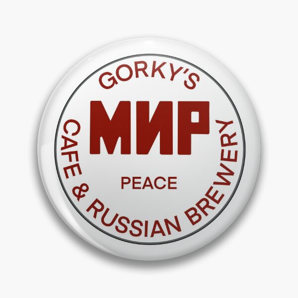 Item preview, PEACE Gorky's Cafe & Russian Brewery Hollywood California designed and sold by VacationCity.