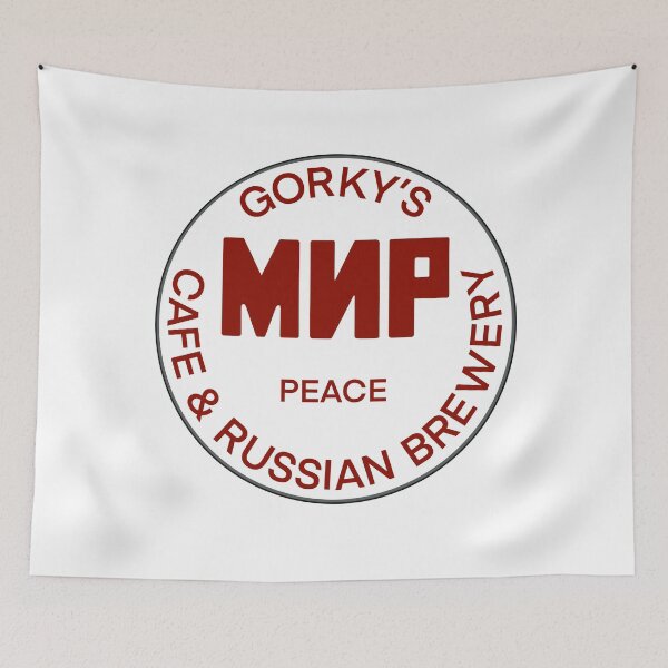 Item preview, PEACE Gorky's Cafe & Russian Brewery Hollywood California designed and sold by VacationCity.