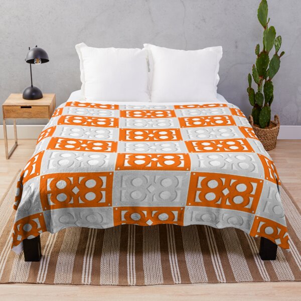 Item preview, Breeze Block Five P Orange designed and sold by Owen1976.